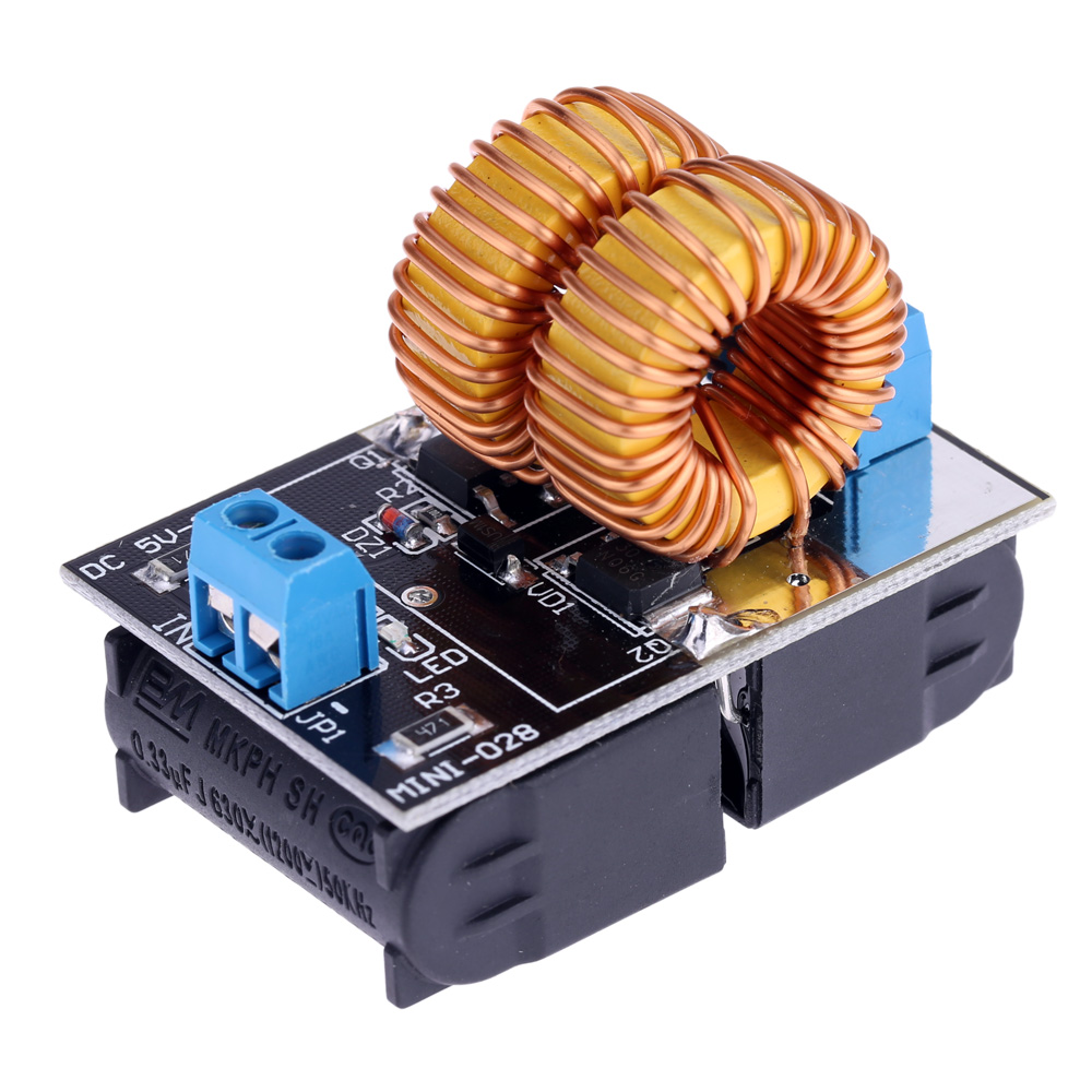 5 12V ZVS Induction Heating board for induction heating power supply Low Voltage Induction Heating Power Supply Module with Coil