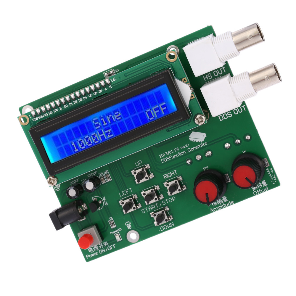 1Hz 65534Hz frequency Meter DDS Function signal generator diy kit frequency generator Module Sine Square Sawtooth Triangle Wave