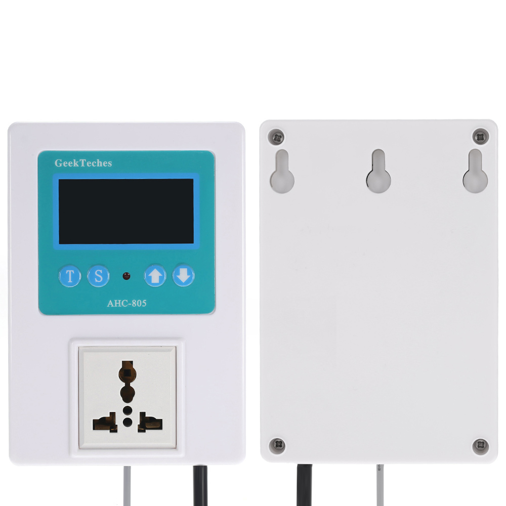 10A Digital Humidity Controller Sensor Humidification Dehumidification Control Current Temperature Display Timing Hygrometer