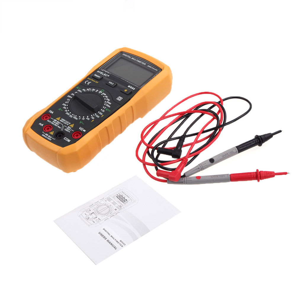Mini Digital Multimeter Voltage Current Resistance Precision multimetro electrician diagnostic tool tester measuring instruments