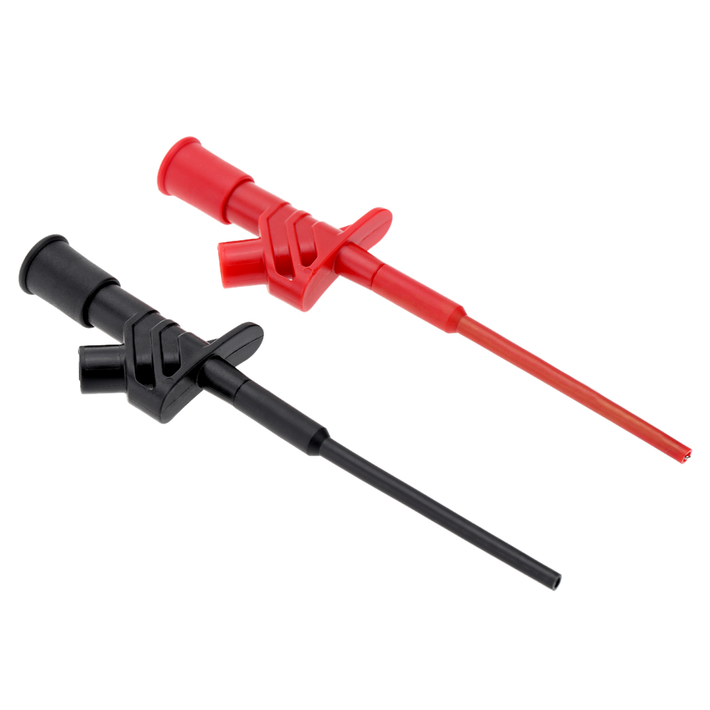 Flexible Testing Probe Professional Test Clip Quick Insulated High Voltage Test Hook Clip With Special Spring Machanism Design
