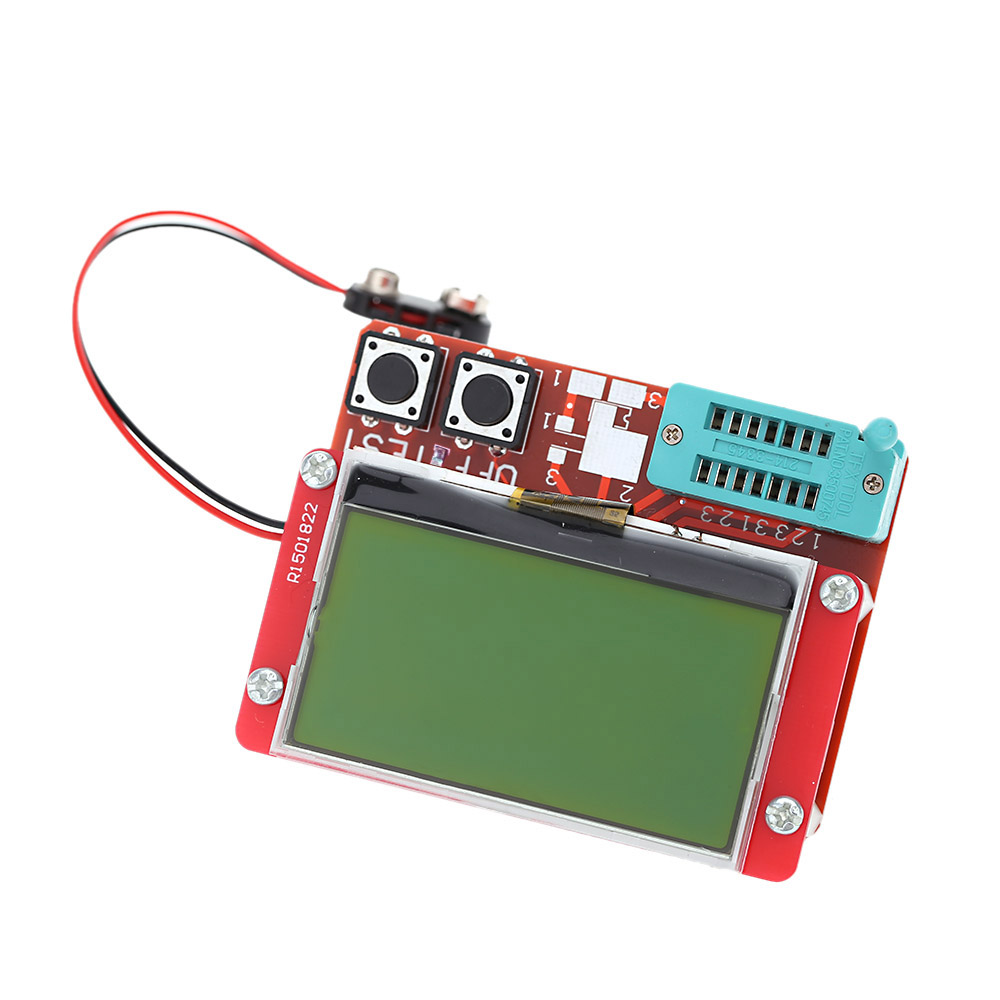 Multi functional LCD Transistor Tester Diode Thyristor resistors Capacitance ESR LCR Meter diagnostic tool with Big Screen