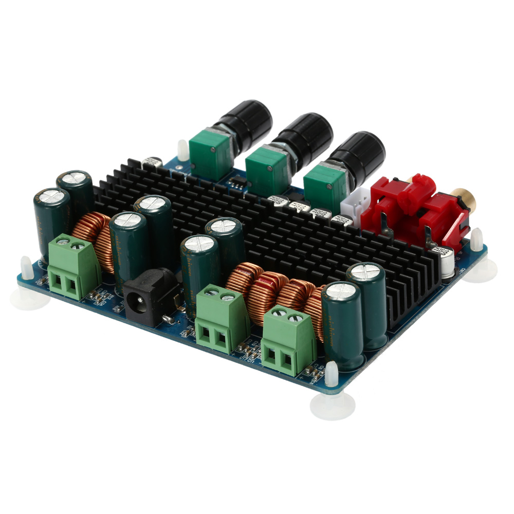 Quality Sound Power Amplifier Board 2.1 Channel Digital Subwoofer Power Audio Amplifier for Home DC12V 26V 50Wx2+100W TPA3116