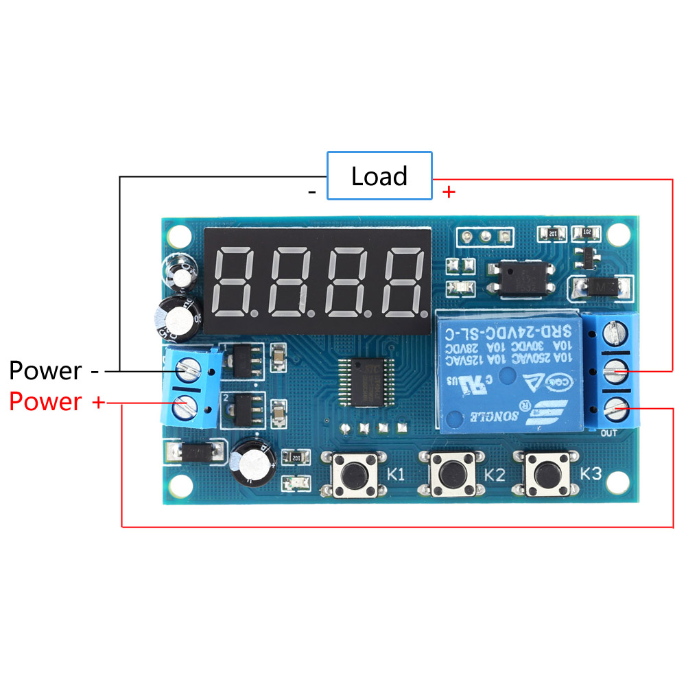Multifunction Delay Time Module Switch Control Relay Cycle Timer relay relais 12v 12v time delay relay