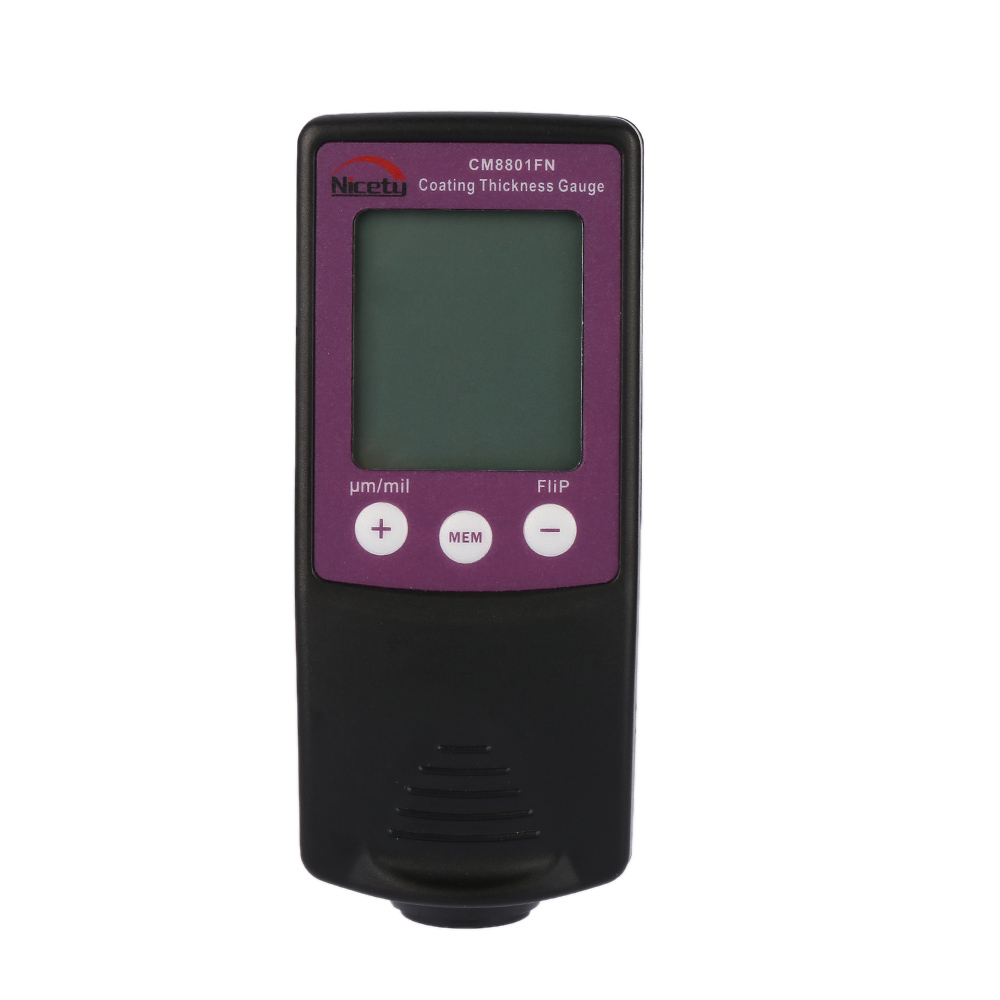 New Digital Coating Thickness Gauge Handheld Paint feeler gauge Tester CM8801FN Fe NFe Coatings diagnostic tool Data Storage