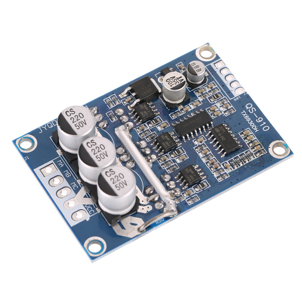 Motor Controller DC 12V 36V 500W Brushless Motor Controller Without Hall PWM Control Balanced Car Driver Board