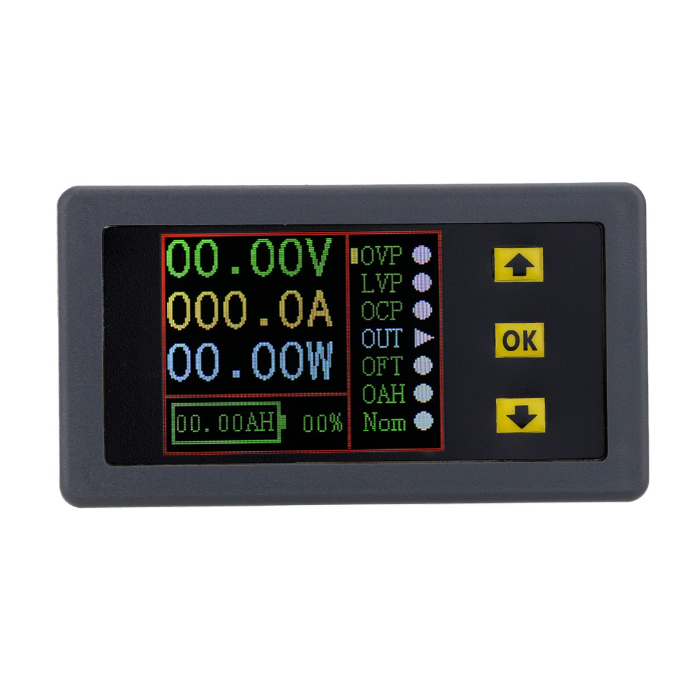 Multifunctional Wireless Voltage Current Meter Digital Bi directional Voltage Current Power Meter Ammeter Voltmeter LCD Display