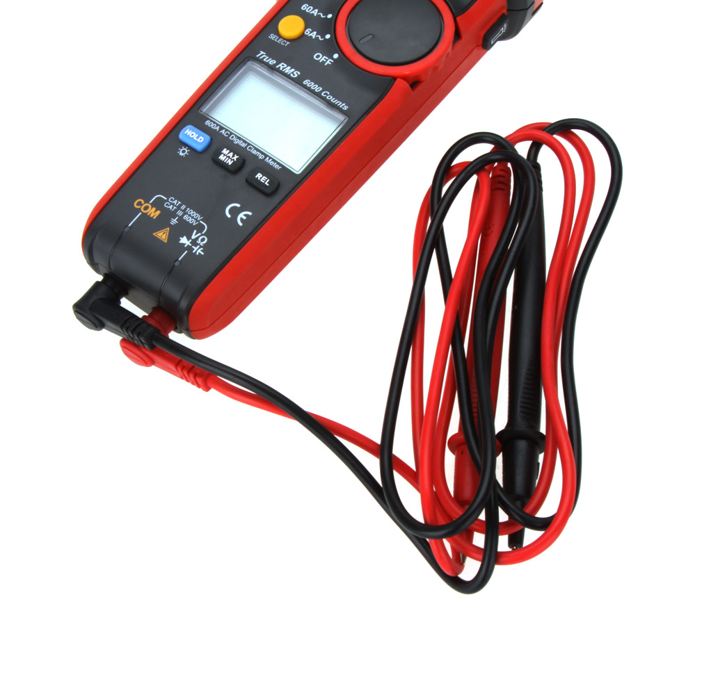 UNI T UT216A True RMS Digital Clamp Meter Multimeter Auto Range w NCV Capacitance AC DC Voltage AC Current Tongs Ohm Tester