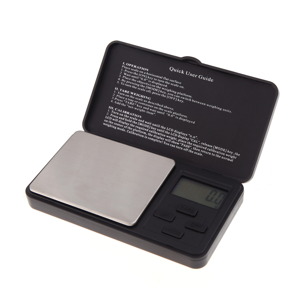 1000g 0.1g Weighing weights balance Digital Scale Jewelry Gold Diamond scale Electronic scale mini balance LCD Display Backlight
