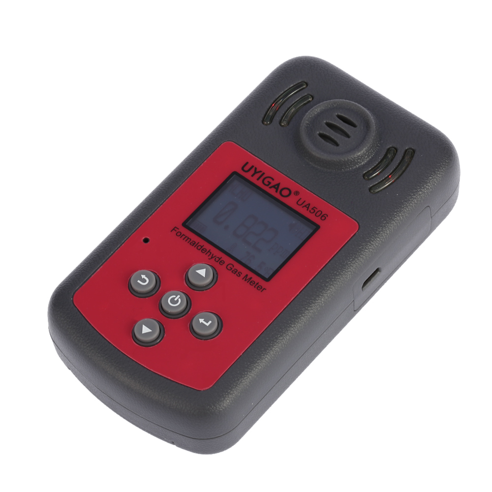 Professional Digital Formaldehyde Tester Mini Meter for PPM HTV Methanal Concentration Monitor Detector with Sound LightAlarm