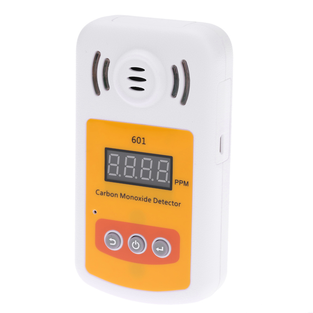 Portable gas detector for carbon monoxide(CO) gas Mini CO gas analyzer gas meter with Sound and Light Alarm leak detector