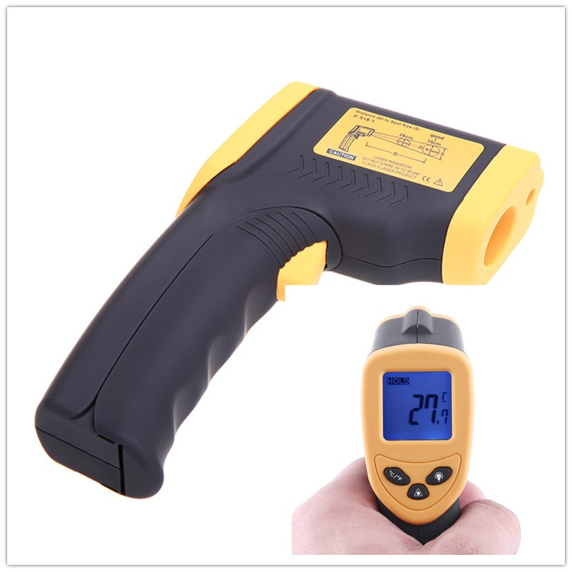 non contact infrared thermometer handheld temperature measuring gun diagnostic tool 50 to 380C termometro digital termostato