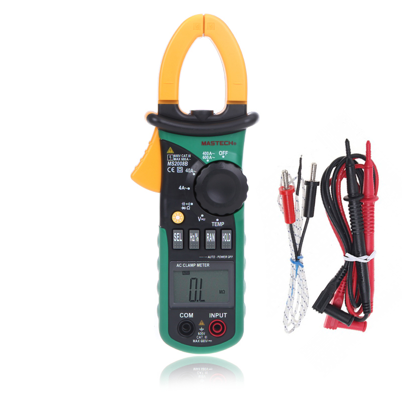 Digital Clamp Meter Digital Multimeter voltage current tongs practical electrician diagnostic tool escapamento multimetro