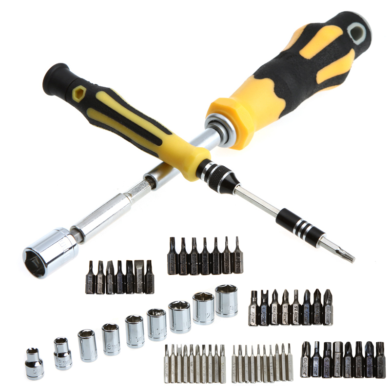 66 in 1 Professional Hardware Screw Driver Tool Kit precision screwdriver set for mobile phones hard drives electronic products