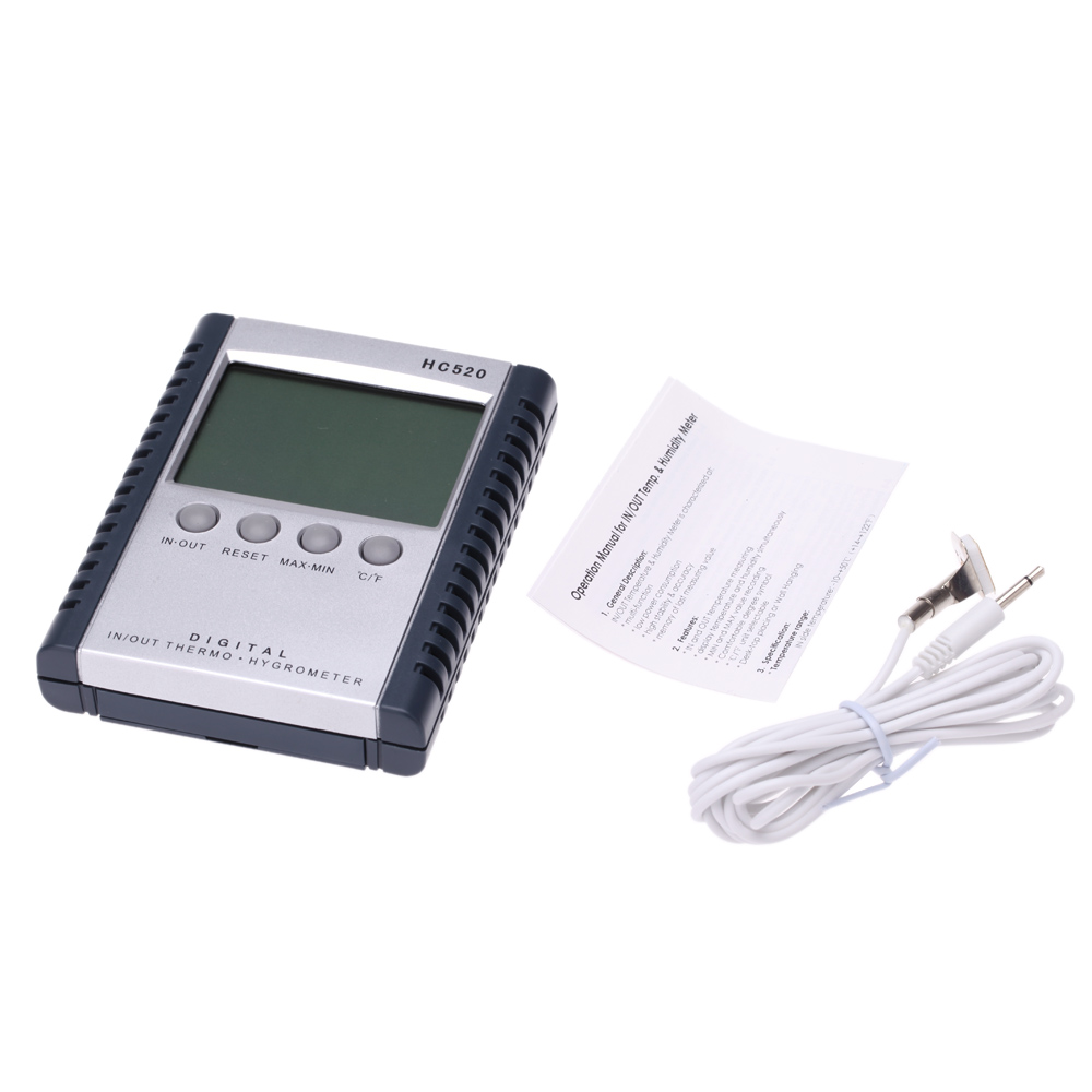 Digital Thermometer Tygrometer Practical Temperature Humidity Diagnostic tool Useful Weather Station Tester