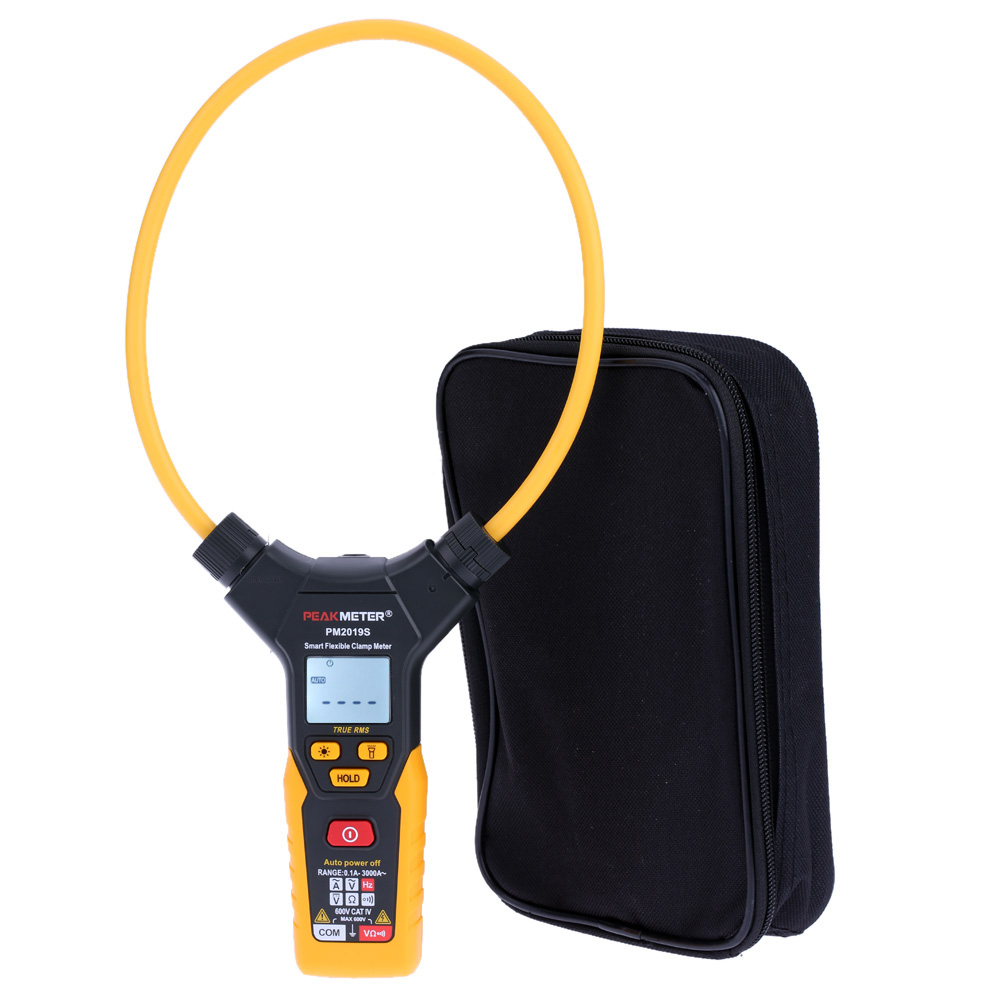 PEAKMETER professional Digital Flexible Clamp Meter Multimeter AC DC Voltage diagnostic tool Current tongs Resistance Frequency