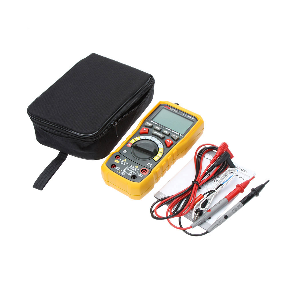 5 in 1 Auto Range Digital Multimeter Voltage Current Resistance Capacitance Meter Noise Temperature Humidity Luminance Tester