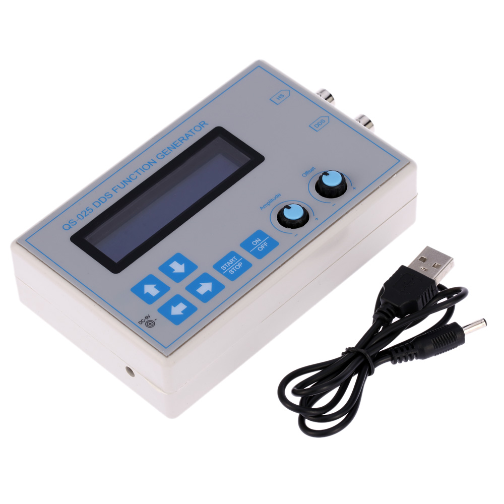 1Hz 65534Hz LCD DDS Signal Generator Square Sawtooth Triangle Sine Wave Function Frequency(HS) generator Output Max 8MHz