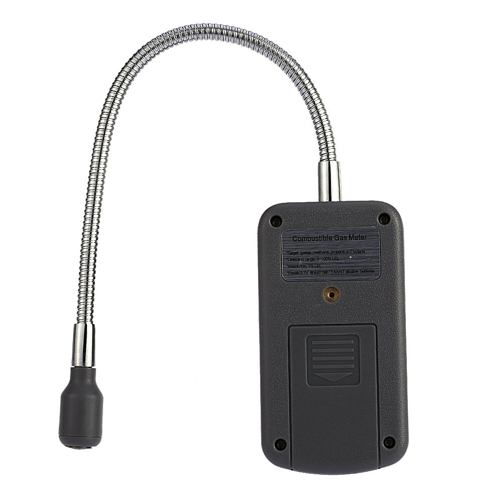 UYIGAO LCD Digital Combustible Gas Detector Automotive Gas Leak Location Determine Tester Gas Analyzer with Sound Light Alarm