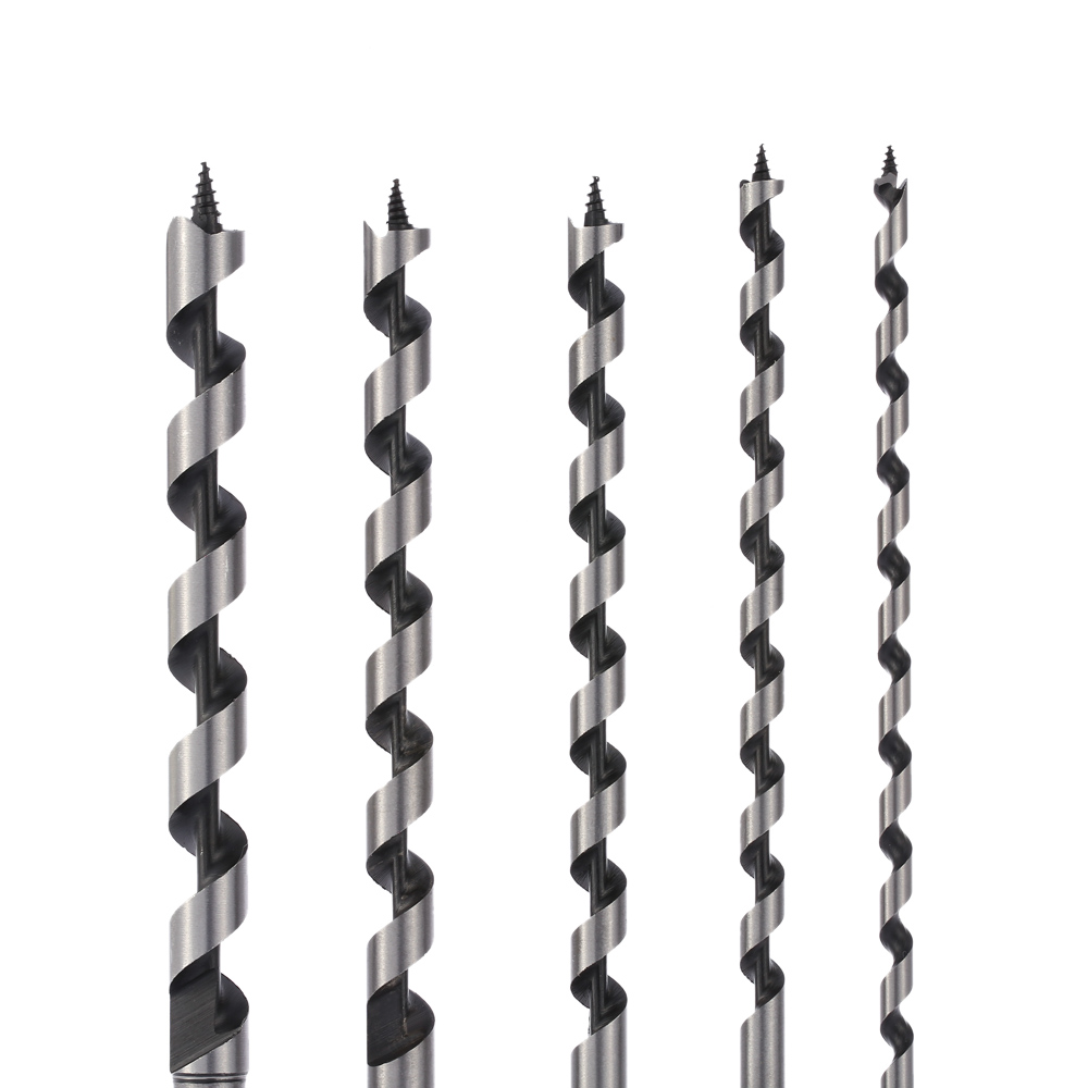 5pcs set 230mm Super Long Auger Drill Hexagonal Shank Woodworking Auger Bits Good Quality ferramentas drill Bit set power tools