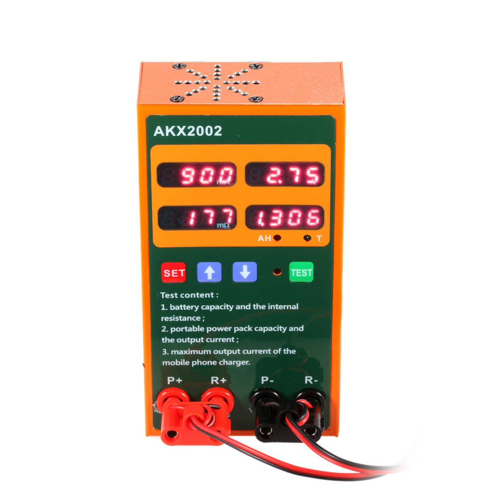 Multi functional Rechargeable Battery Tester Voltage Current Resistance Capacity Measurement Mobile Phone Charger Power Tester