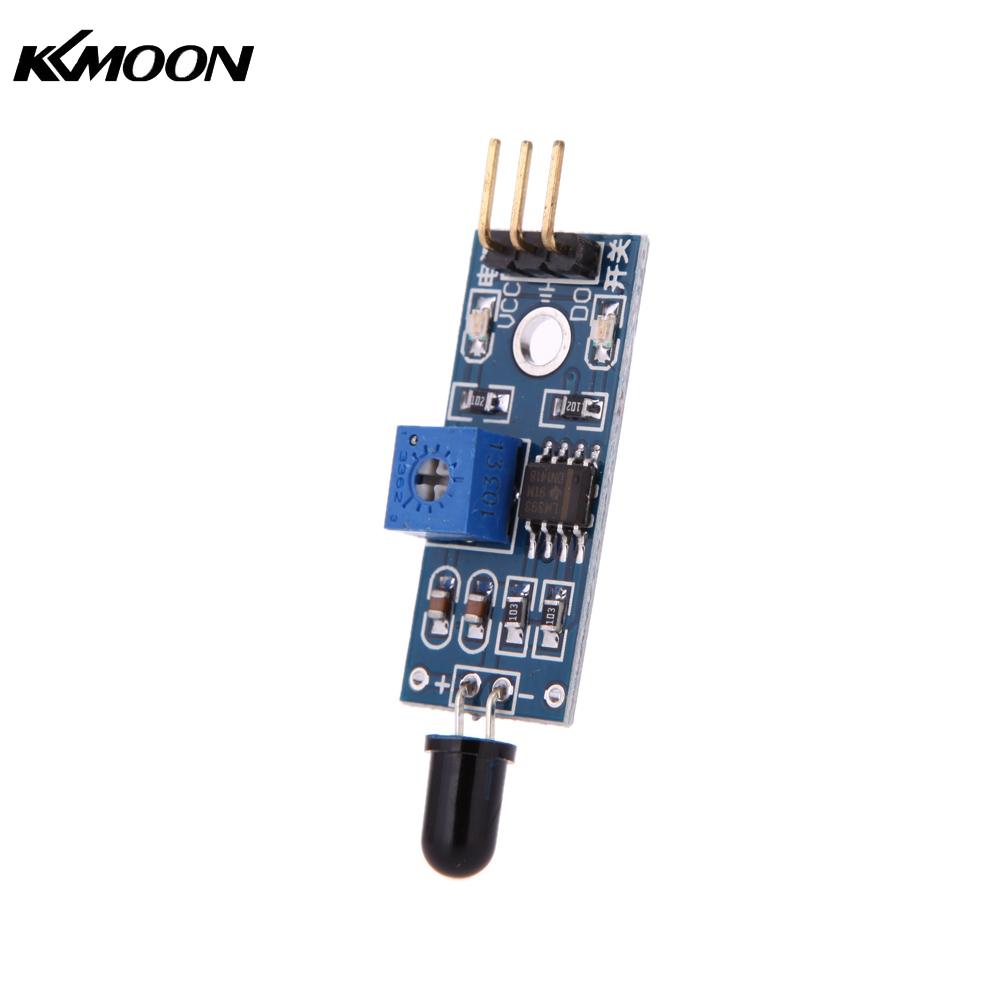 IR Infrared 4 Wire Flame Detection Sensor Module IR Flame Sensor Module Detector Smartsense For Arduino