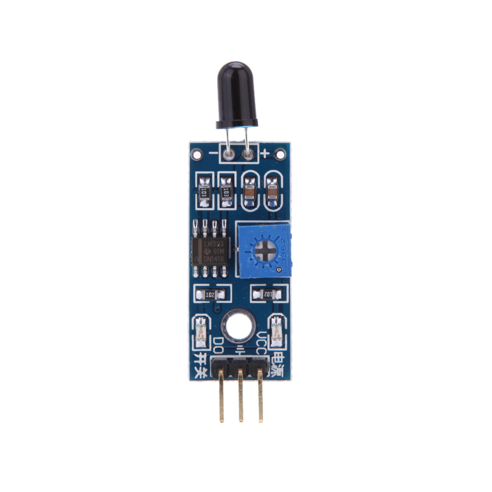 IR Infrared 4 Wire Flame Detection Sensor Module IR Flame Sensor Module Detector Smartsense For Arduino