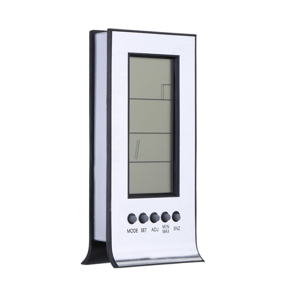 Alarm Clock Forecast Calendar Barometer Hygrometer Wireless Weather Station Multi function Electronic Temperature Humidity Meter