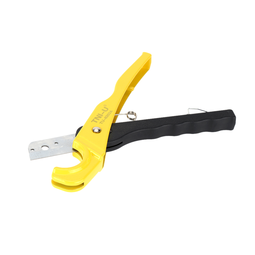 Two color Handle Tube Cutter Branch Cut Portable Fast PVC Pipe Cutter Tube Cutter TU 6303A Water Pipe Scissors Fine Hand Tools