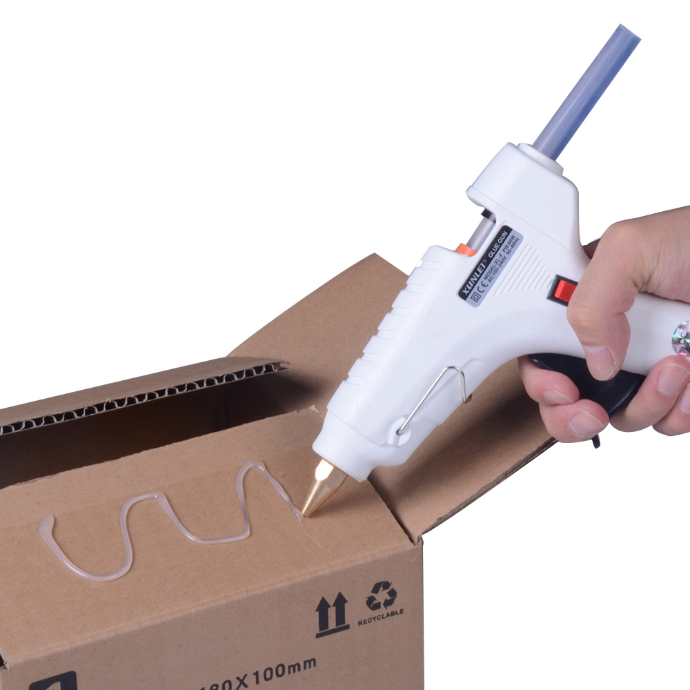 60W Professional melt Glue Gun High Temp Heater Heat Repair tool with Free 20pcs Melt Glue Sticks