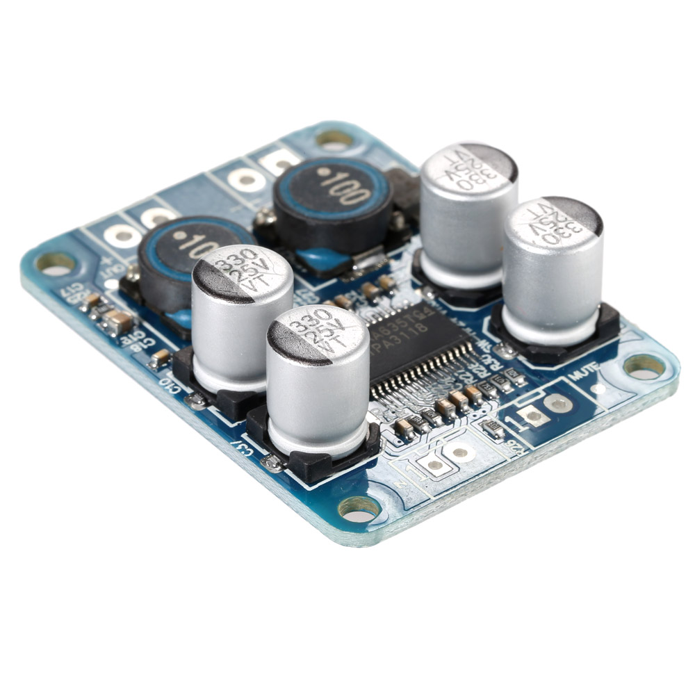 2016 NEW Sound quality Power Amplifier Board Mono Digital Amplifier Module Audio Power Amplifier x60W Power AMP DC 8 24V