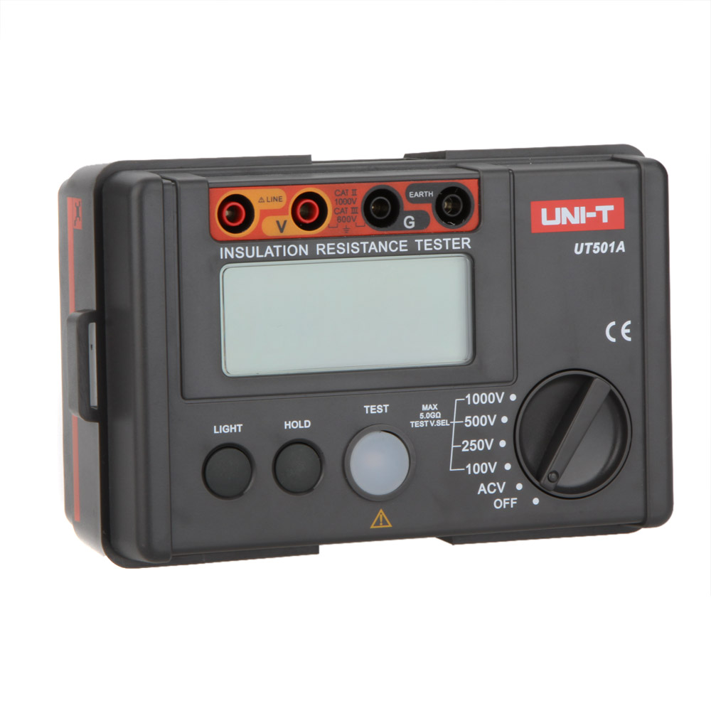 UNI T UT501A 1000V esr meter megger earth ground Insulation resistance meter Tester Megohmmeter Voltmeter w LCD Backlight
