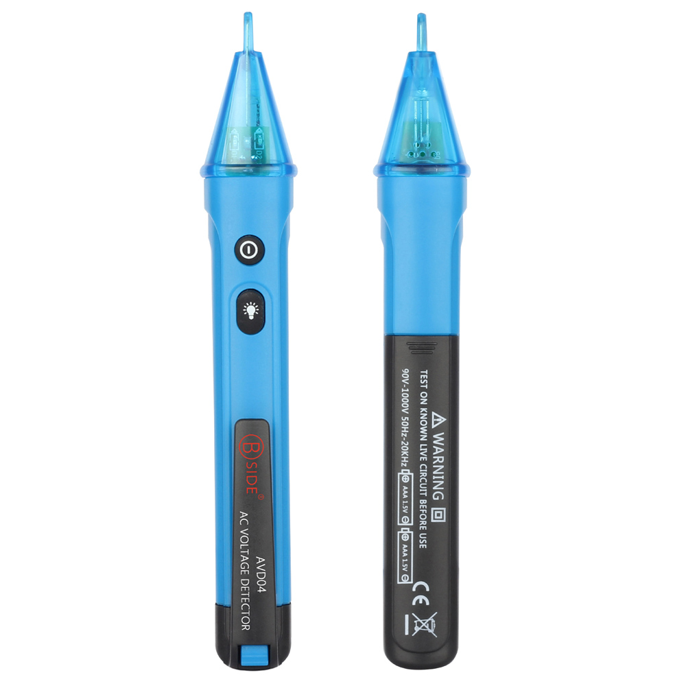 Portable AC Voltage Test Pencil Non contact Voltmeter Circuit Detector Led Light Alert Electric Volt Tester 12 1000V Detection