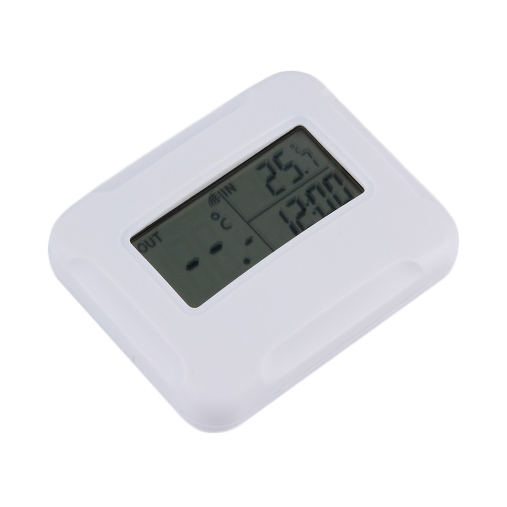 Digital Wireless Thermometer Indoor Outdoor weather station diagnostic tool LCD Display Can Put On A Desktop Or Hang On The Wall