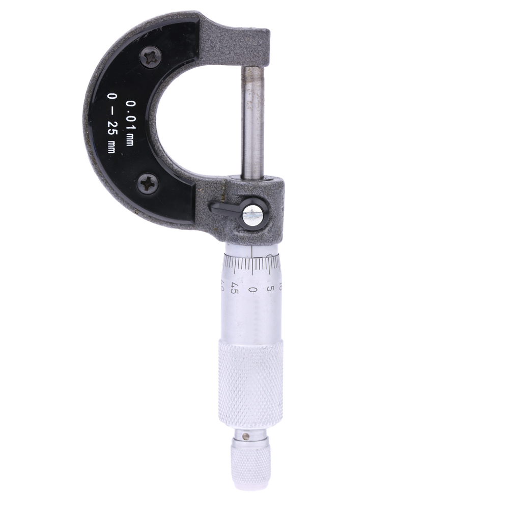 Micrometer Calipers 25mm 0.01 Micrometers Outer Diameter Spiral Micrometer Measuring instrument Tool mini micrometre micrometro