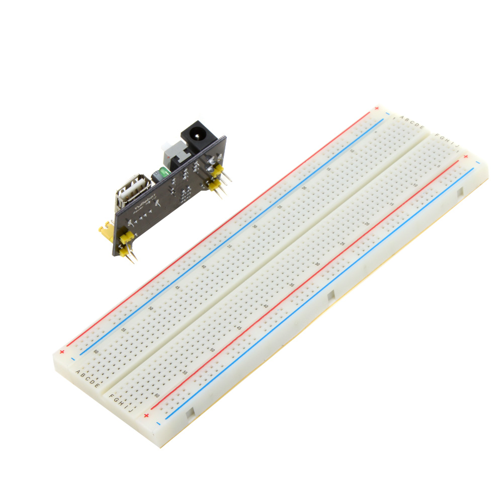 Professional DIY Kit Solderless Breadboard Connecting Jumper Wire Bundle Power Supply Module for Arduino