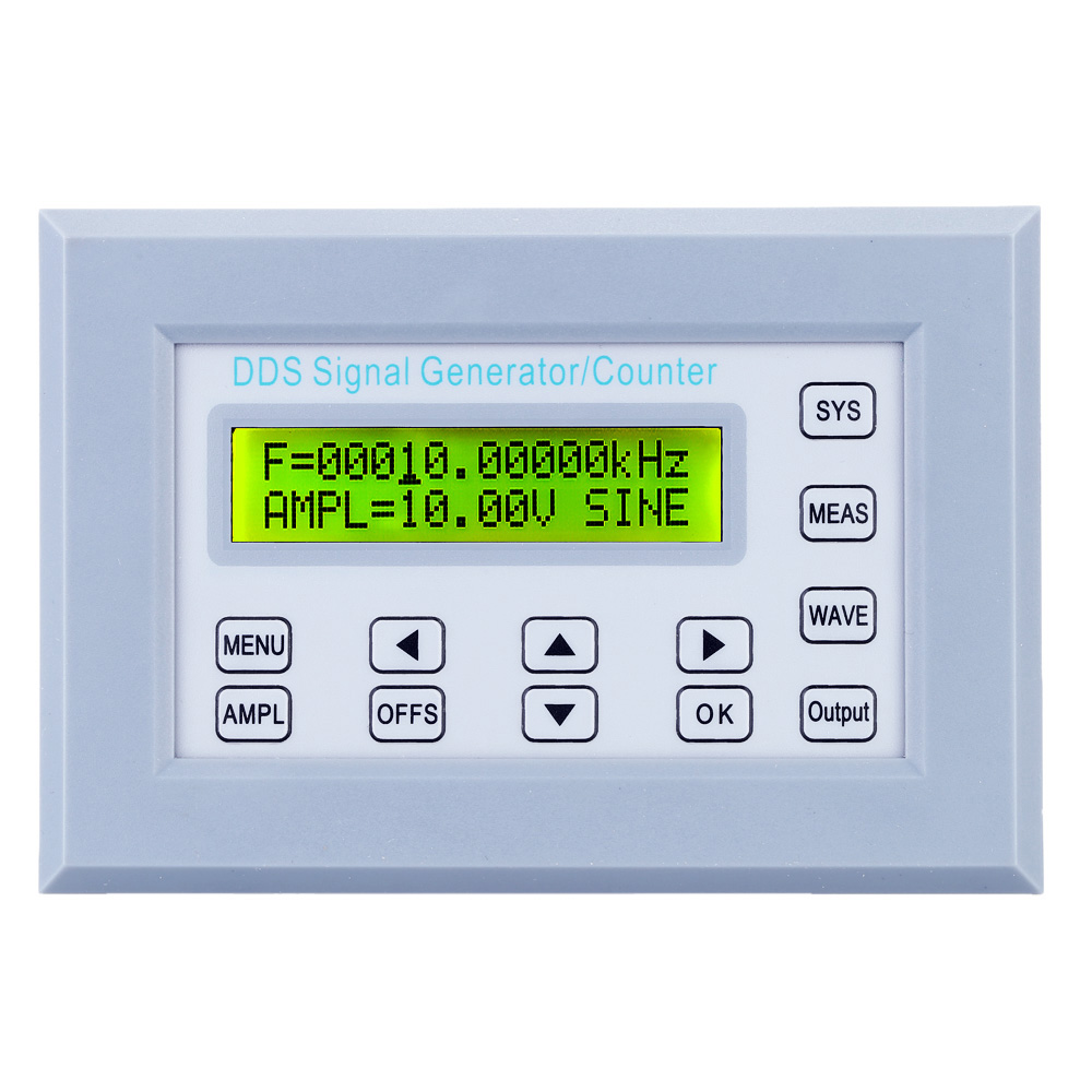2016 2MHZ DDS Function Signal Generator Signal Source Frequency Counter Synchronized TTL Impulse Output Square Wave Sweep Panel