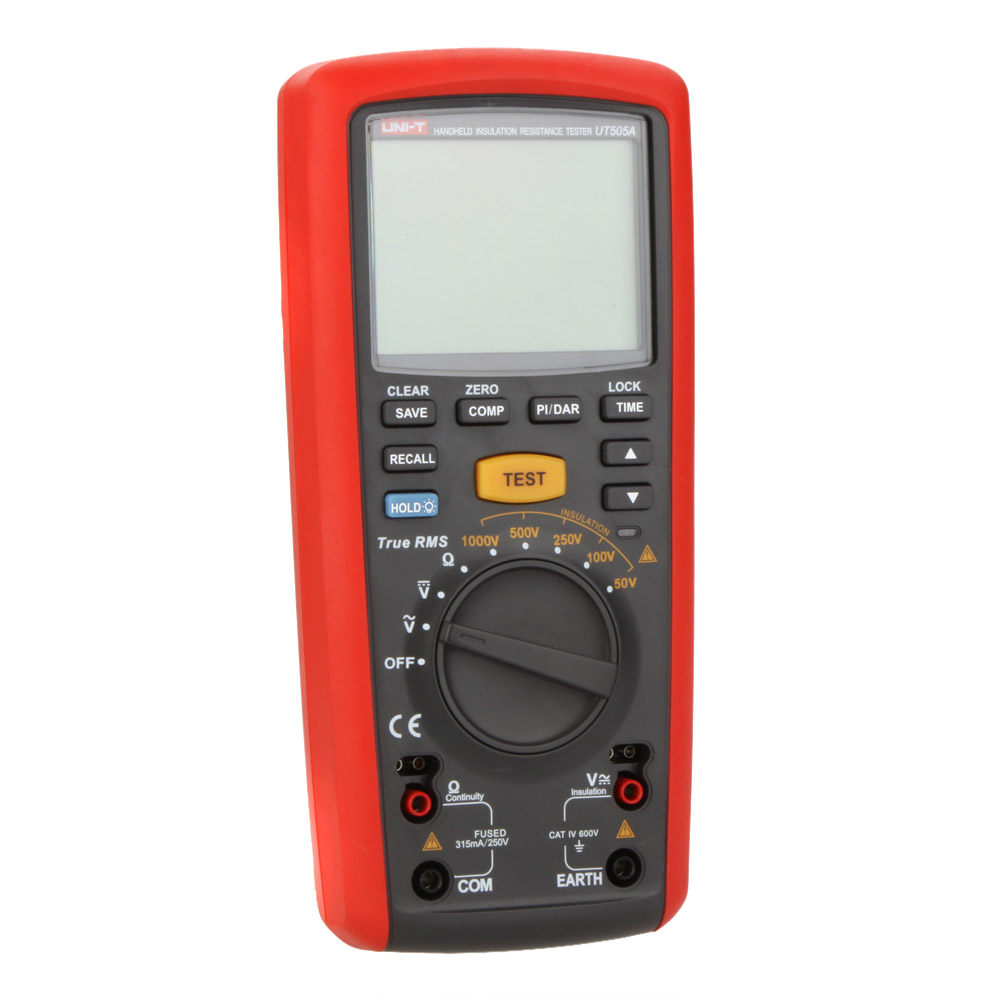 UNI T UT505A 1000V Handheld esr meter True RMS Megger Insulation Resistance Tester Multimeter Ohm Voltmeter diagnostic tool