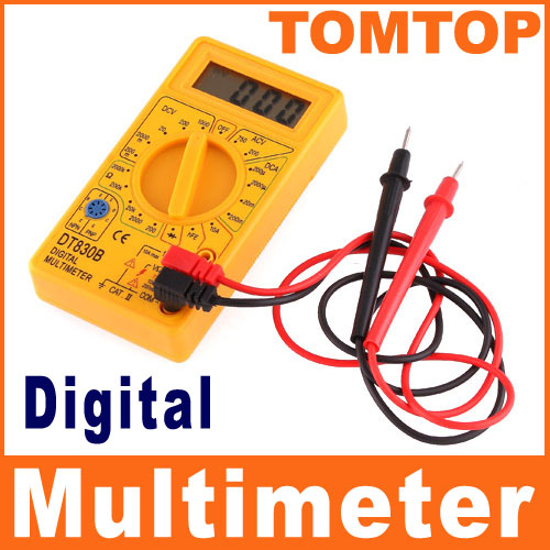 LCD Display Digital Multimeter Tester Electronic Diagnostic tool for Diode Assembly Transistor P N Junction Transistor HFE Test