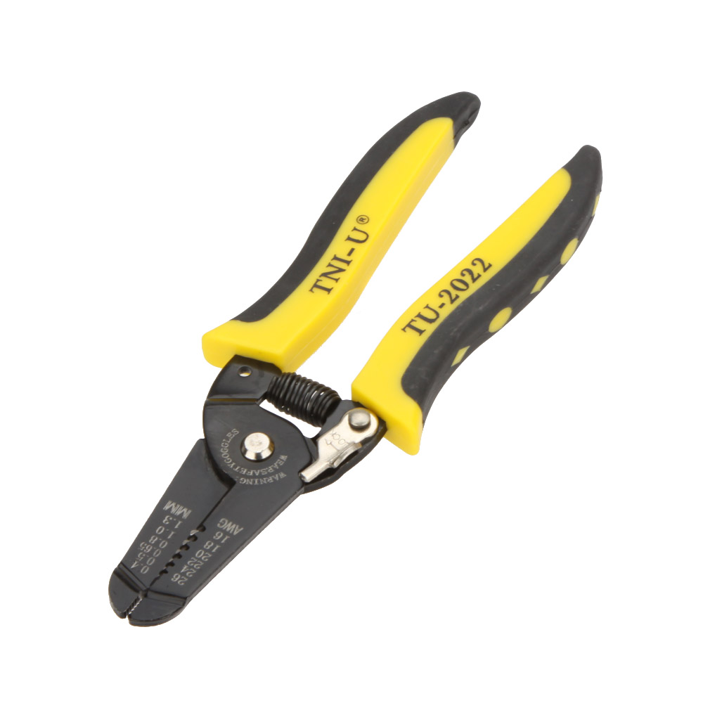 Precise Wire Stripper Cutter Tool Quality Clamp Steel Wire Cable Cutter Pliera Electrician Repair Tool Stripping 26 16AWG