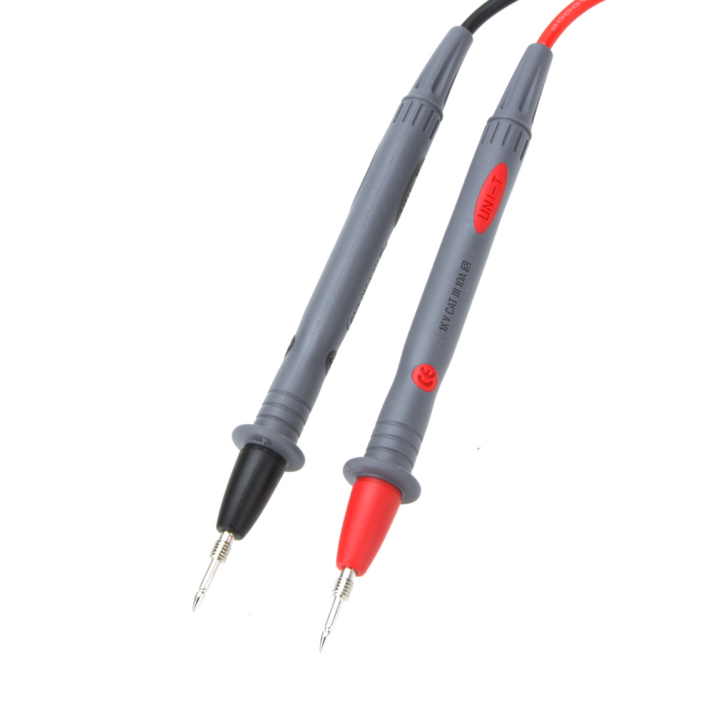 Professional Multimeter Test Extention Lead Male Thread Probe 1230mm Wire Length w Tip Protector Multimeters Accessories