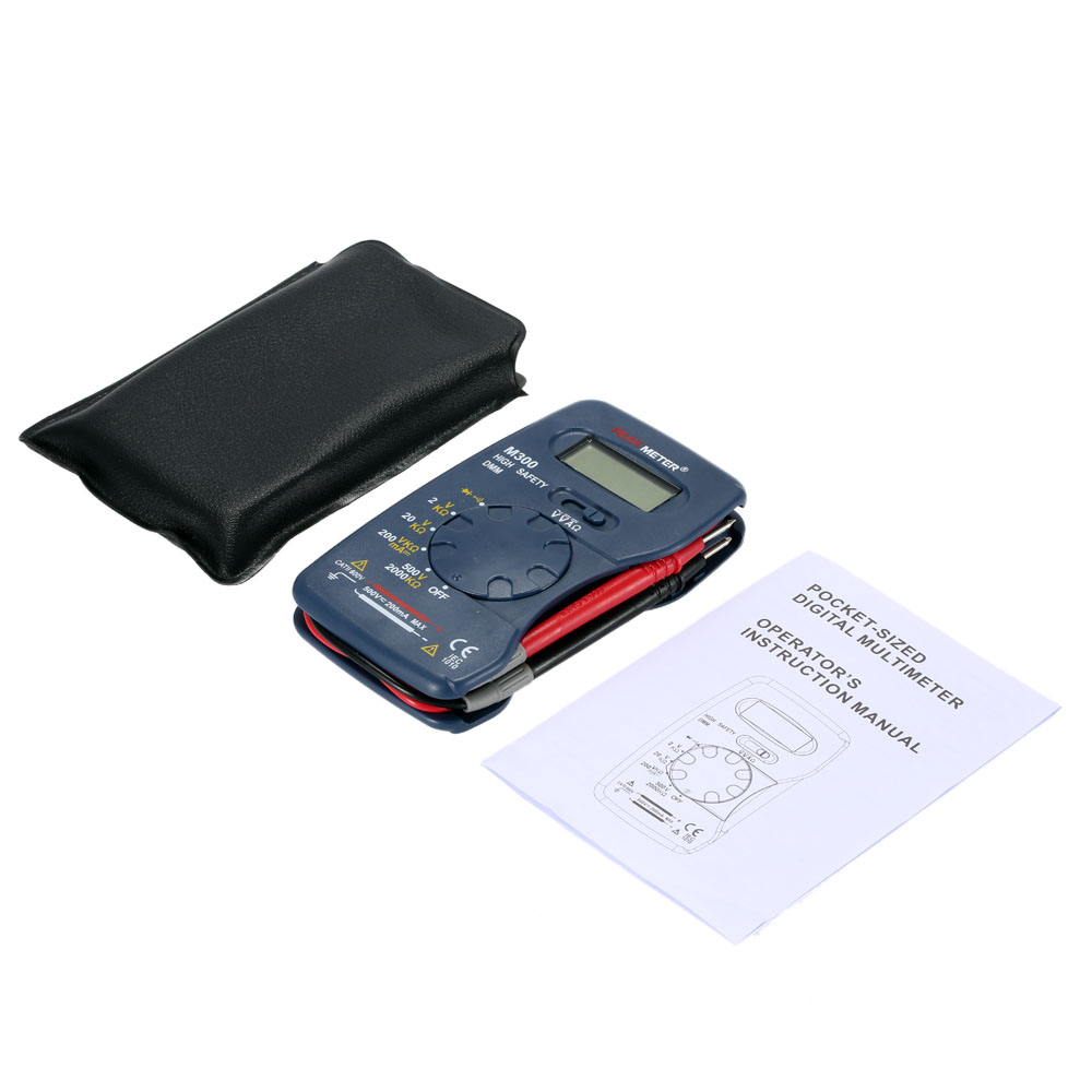 M300 Handheld Mini Digital Multimeter Professional AC DC Voltage Current Resistance Diagnostic tool Diode Continuity Tester