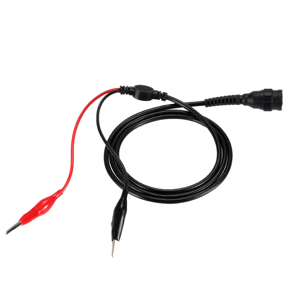 Probe Coaxial Cable Line 2Pcs Test Lead BNC to Dual Alligator Clip Insulated Test Leads P1012 Suitable for Oscilloscope