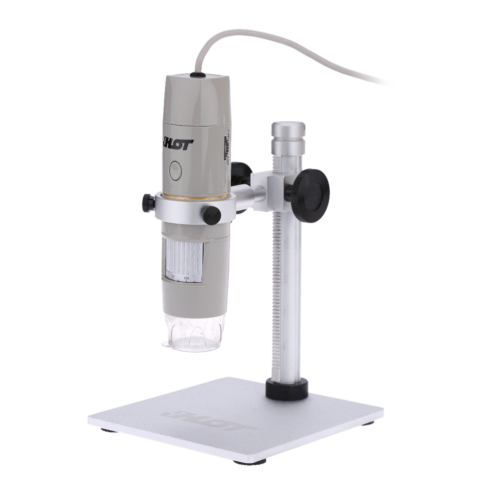 OTG Function USB Microscope 8LED Digital Zoom Magnifier with Holder True 5.0MP Video Camera 1X 500X Magnification 0 3cm Focus