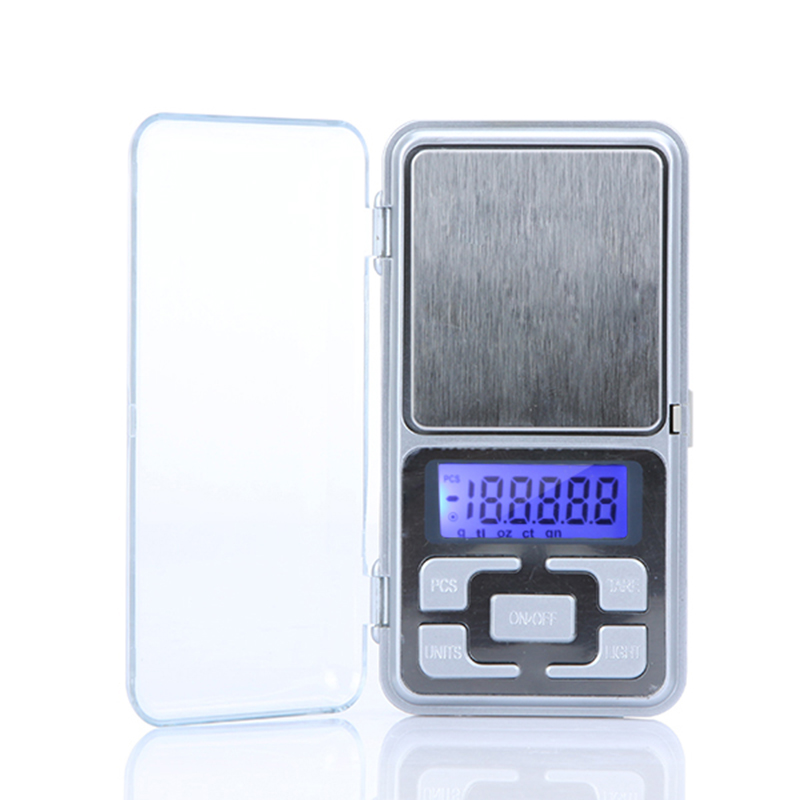 High Accuracy Mini Electronic Digital Scale Portable100g 0.01g Pocket Jewelry Scales With Counting Function Blue LCD g tl oz ct