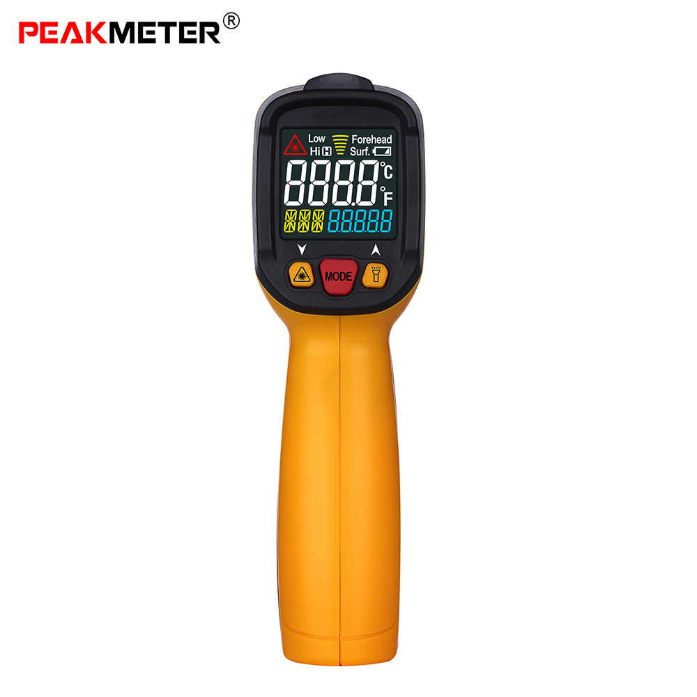Infrared IR Thermometer Digital pyrometer IFine Temperature Tester thermometre infrarouge termometro digital Alarm Emissivity