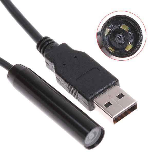 Sales .USB Endoscope Waterproof Inspection Camera Borescope 10M microscope Quality USB Magnifier microscopio
