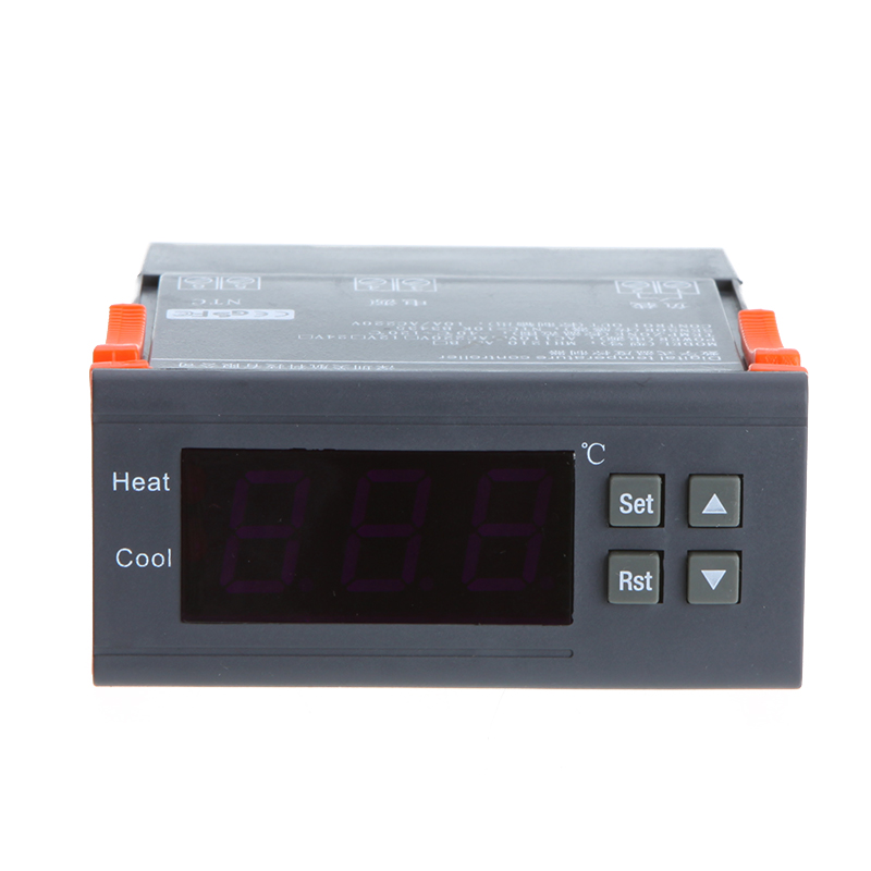 200 240V Digital Temperature Controller Thermocouple Heating Cooling Control Temperature Calibration Function with Sensor