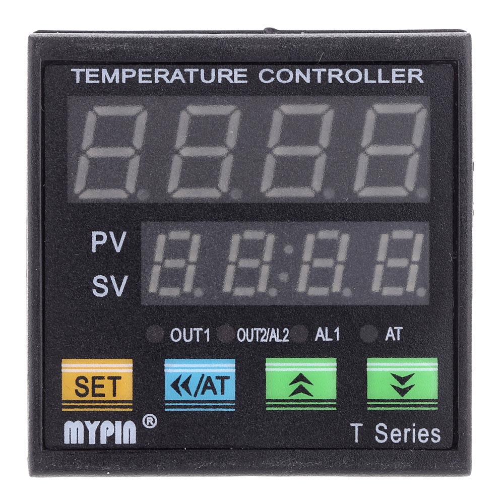 Digital Thermometer LED PID Temperature Controller Heating Cooling Control + SSR 25 DA Solid State Relay Module24V 380V 25A