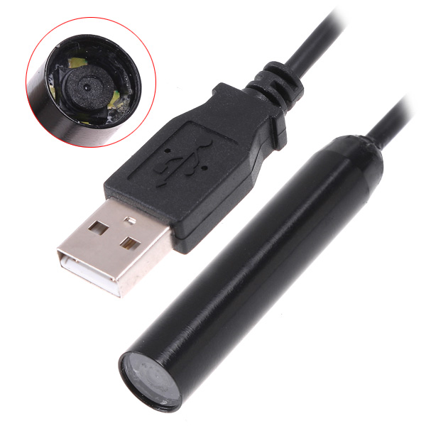 Multi purpose USB Endoscope Waterproof Inspection Magnifier Excellent Microscope Inspection Snake Tube Video Camera Borescope 2M